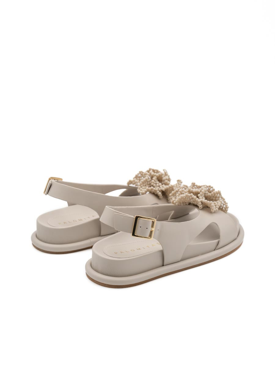 CALYPSO COWHIDE OFF WHITE