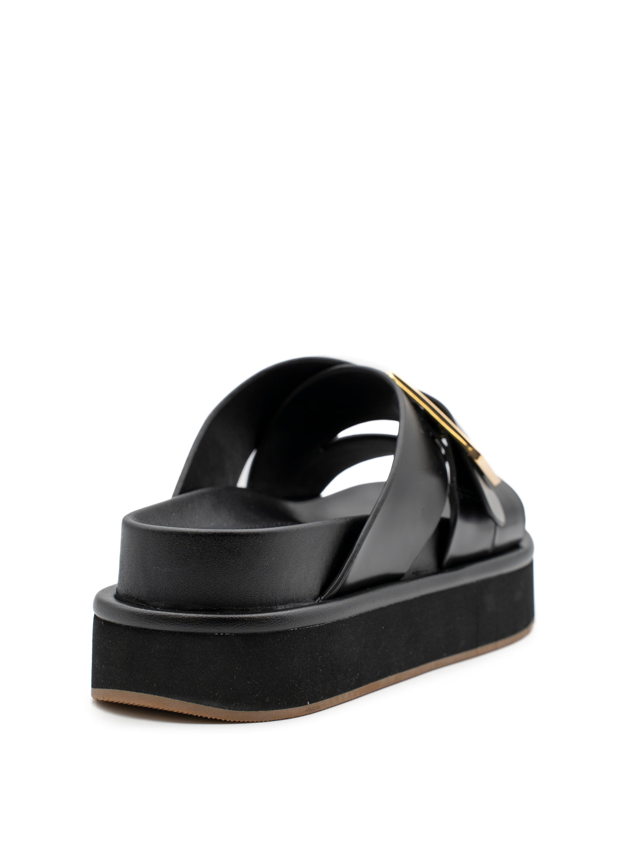 DEMI COWHIDE BLACK