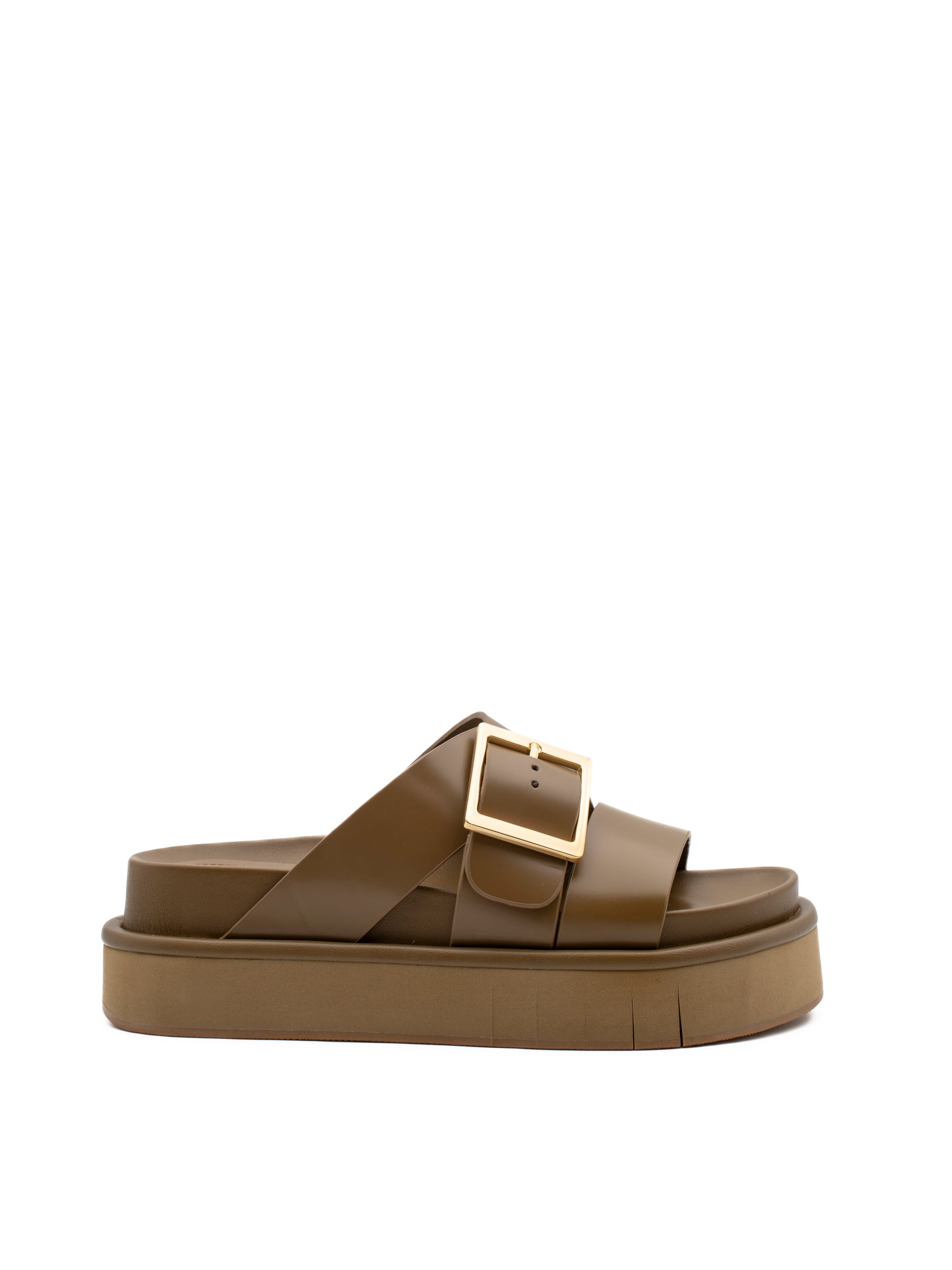 DEMI COWHIDE BROWN