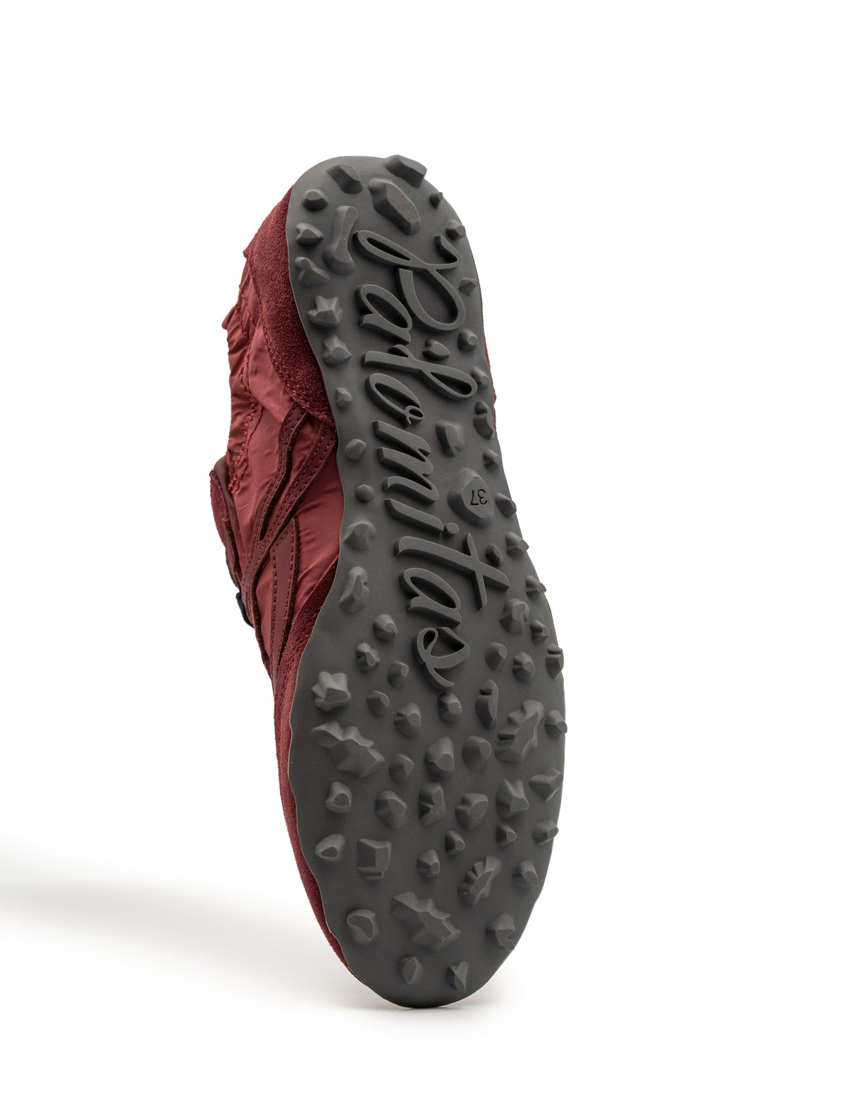 SIENNA NYLON SUEDE BURGUNDY