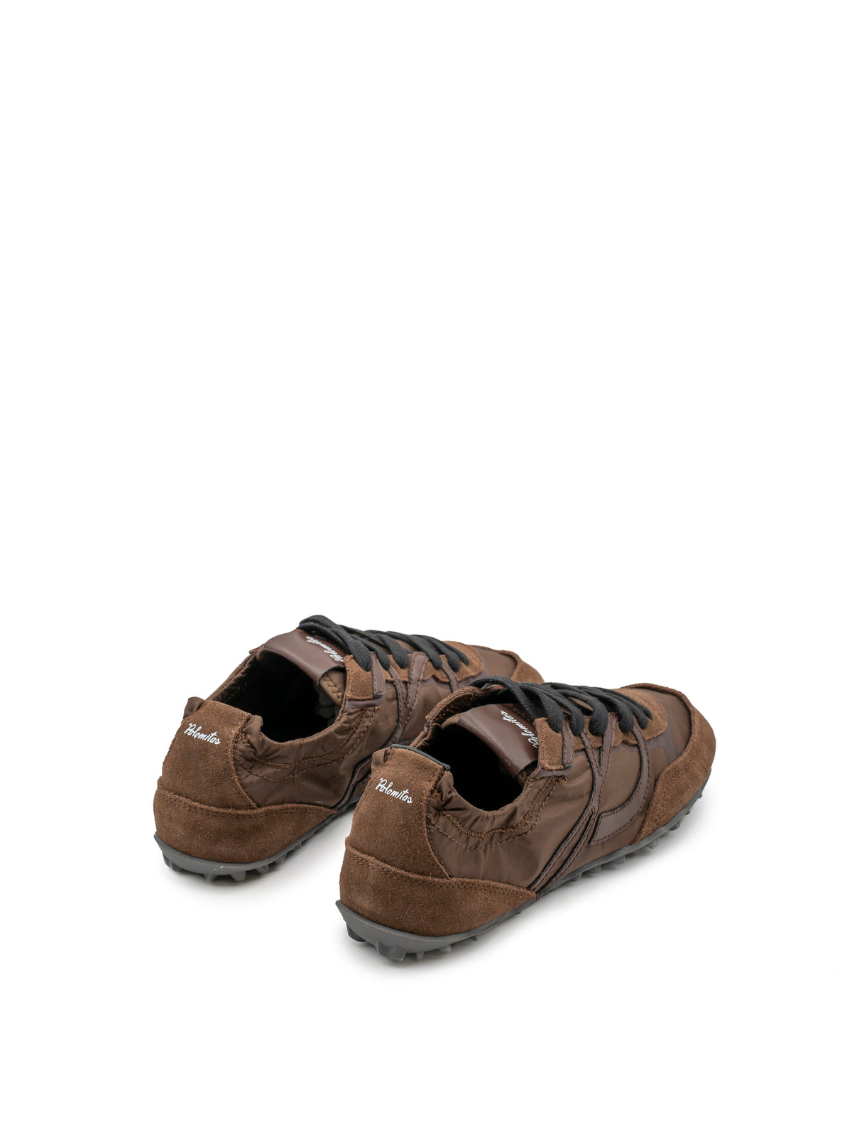 SIENNA NYLON SUEDE CHOCO