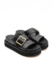 DEMI COWHIDE BLACK