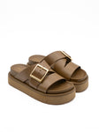 DEMI COWHIDE BROWN