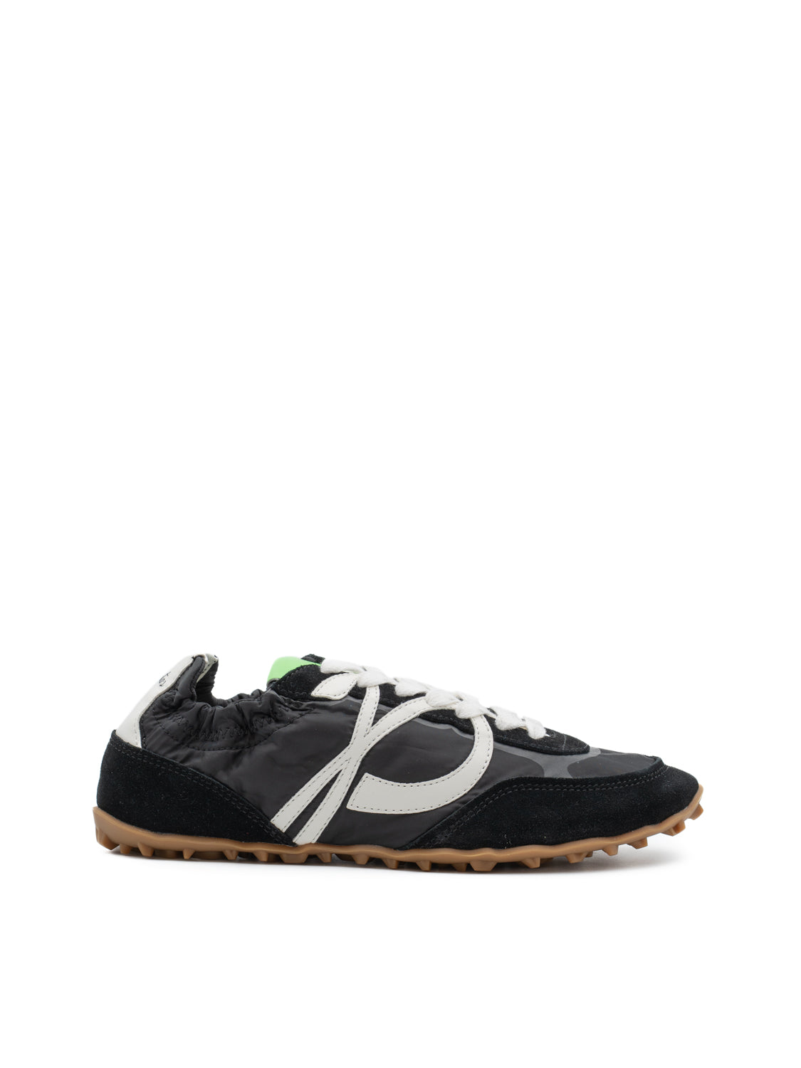 HALIA NYLON/SUEDE BLACK