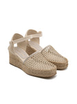 KAIA RAFFIA MACRAMÉ C/ECRU
