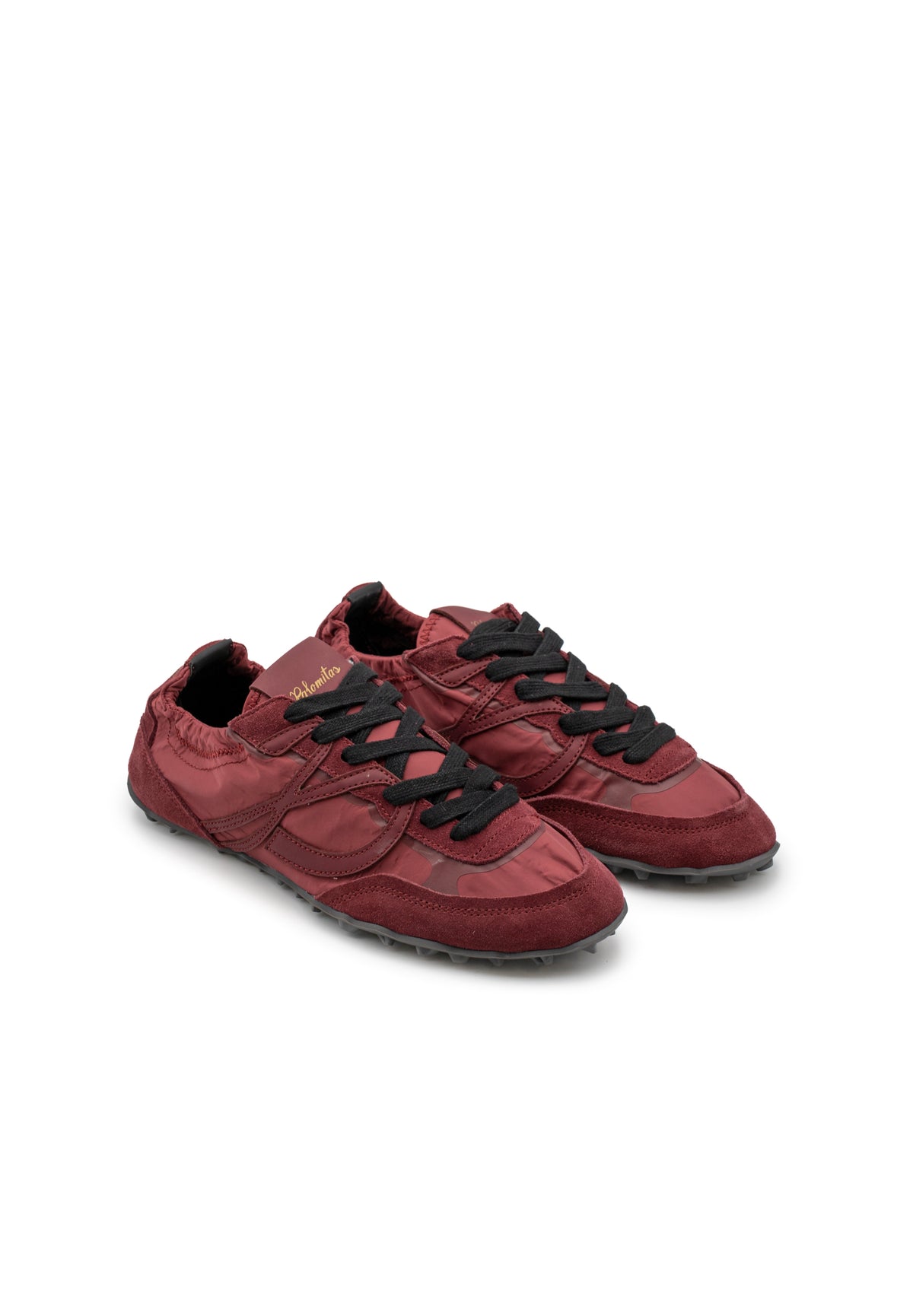 SIENNA NYLON SUEDE BURGUNDY