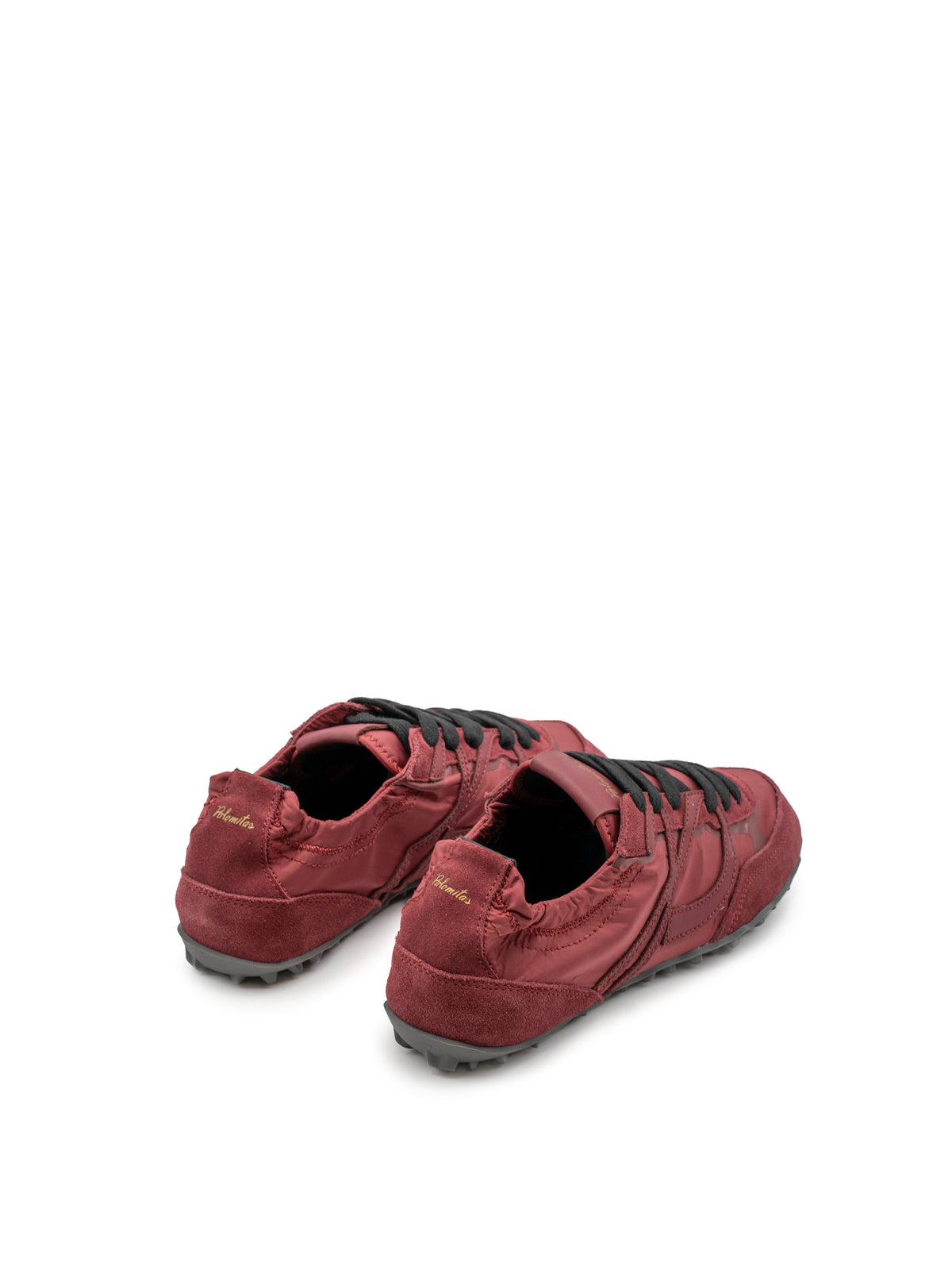 SIENNA NYLON SUEDE BURGUNDY