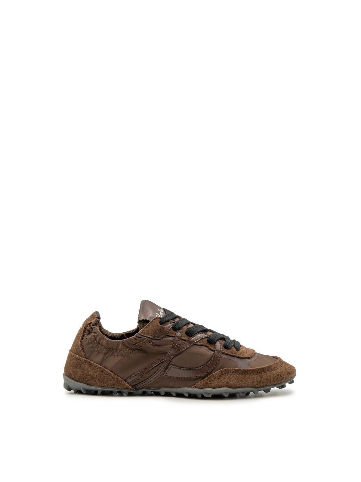 SIENNA NYLON SUEDE CHOCO
