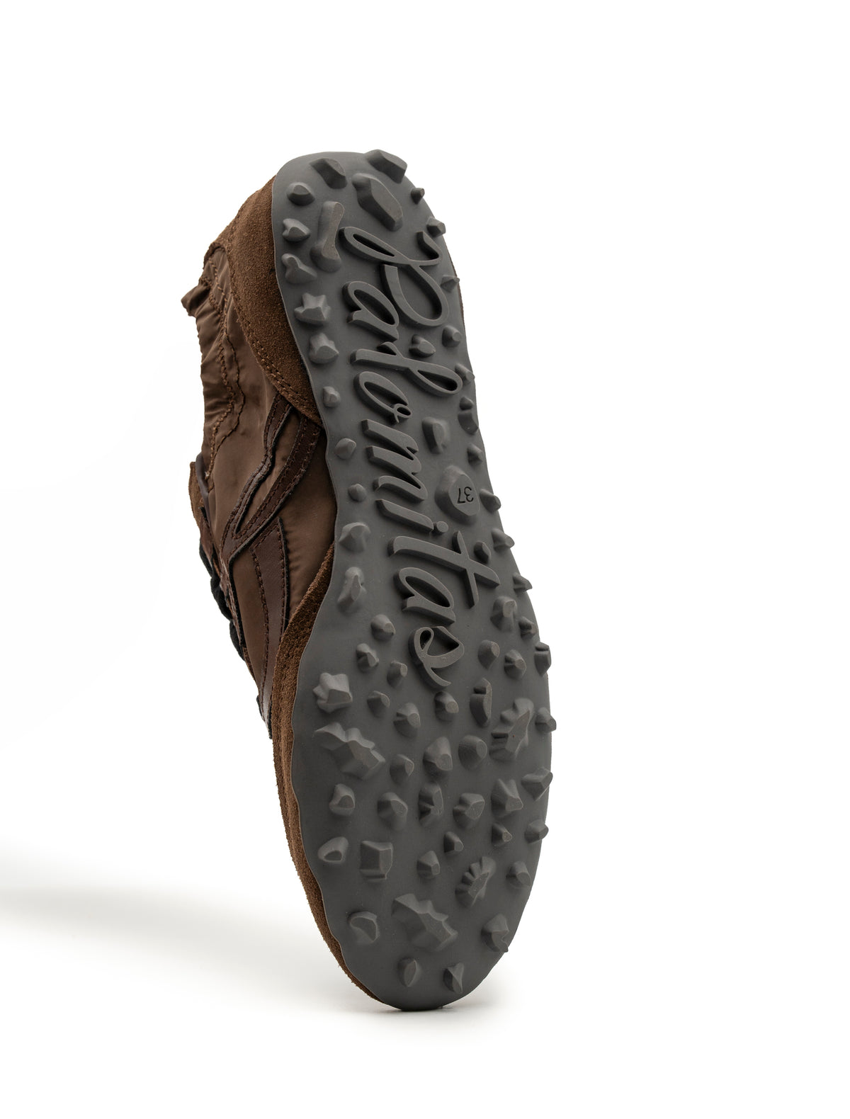 SIENNA NYLON SUEDE CHOCO